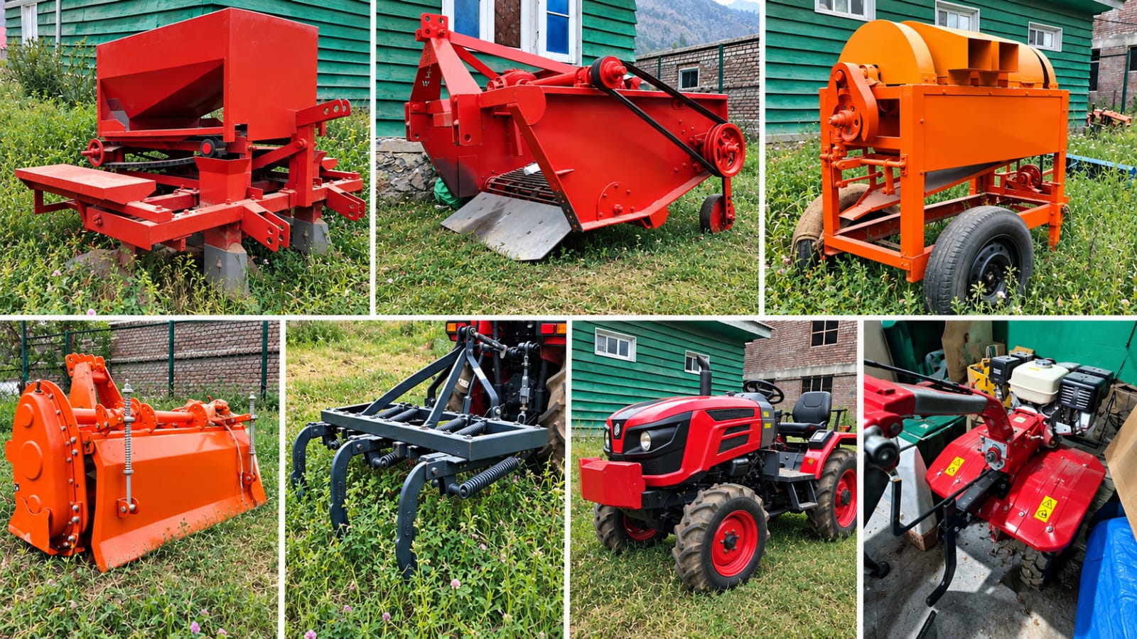 CHC implements and mini tractor available for hire