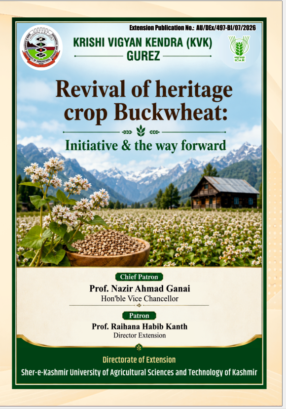 Buckwheat booklet cover